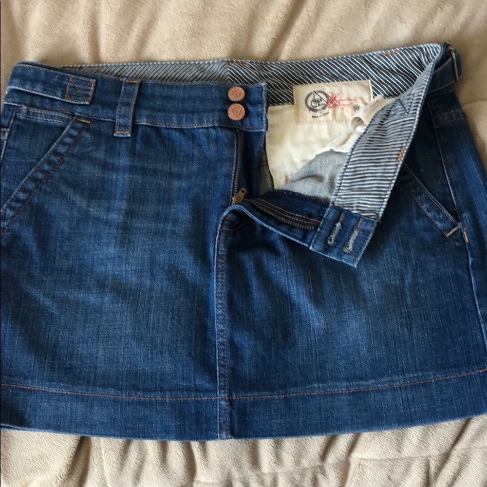 Jean skirt